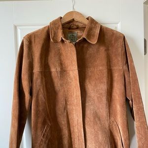 Women’s Tan Suede Jacket - Fully lined